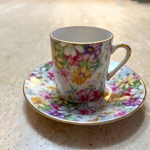 Royal Crown Demitasse Cup and Saucer
